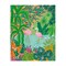 Stupell Industries Flamingos in Dotted Pond Canvas, design by Nabeela Rumi